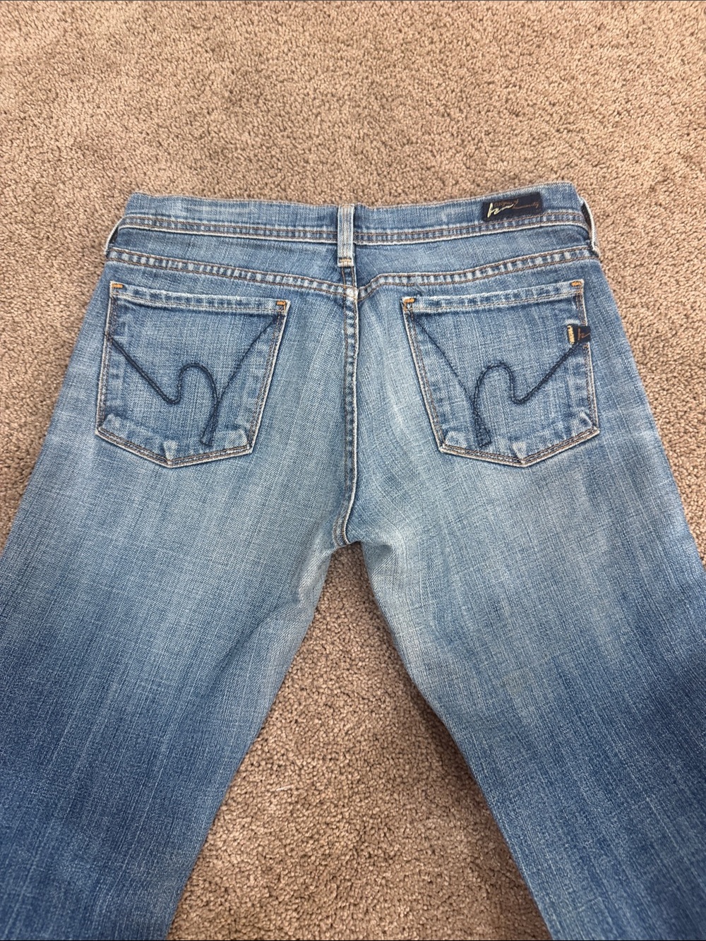 Citizens Of Humanity Light Blue Flare Jeans - Picture 5 of 7